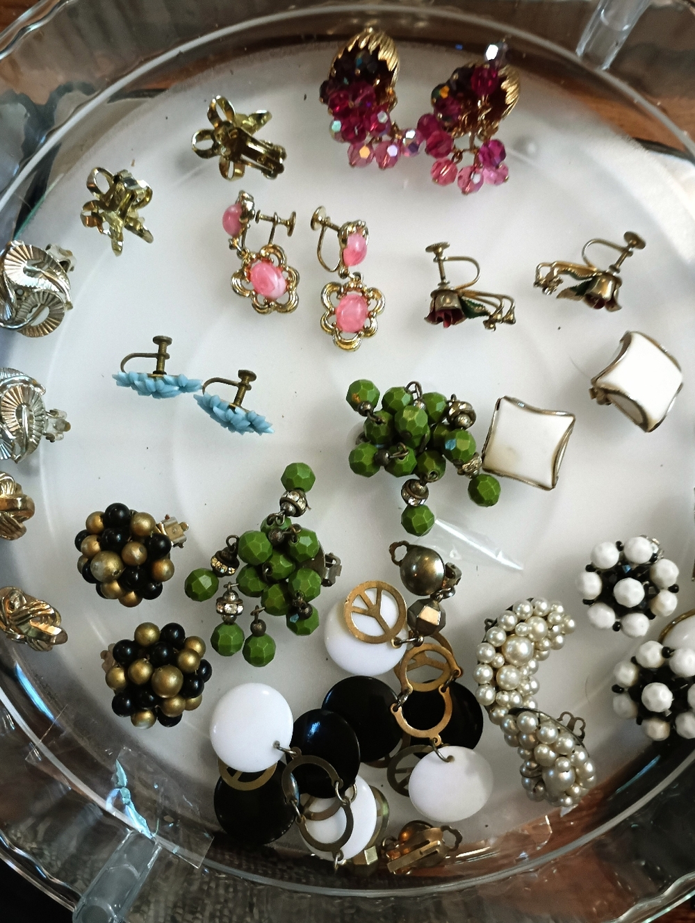 Assorted Women’s Clip-On Earrings 13 pair all together